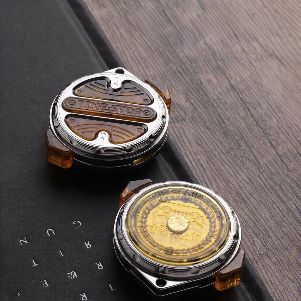 Titanium and PEI composite EDC fidget slider