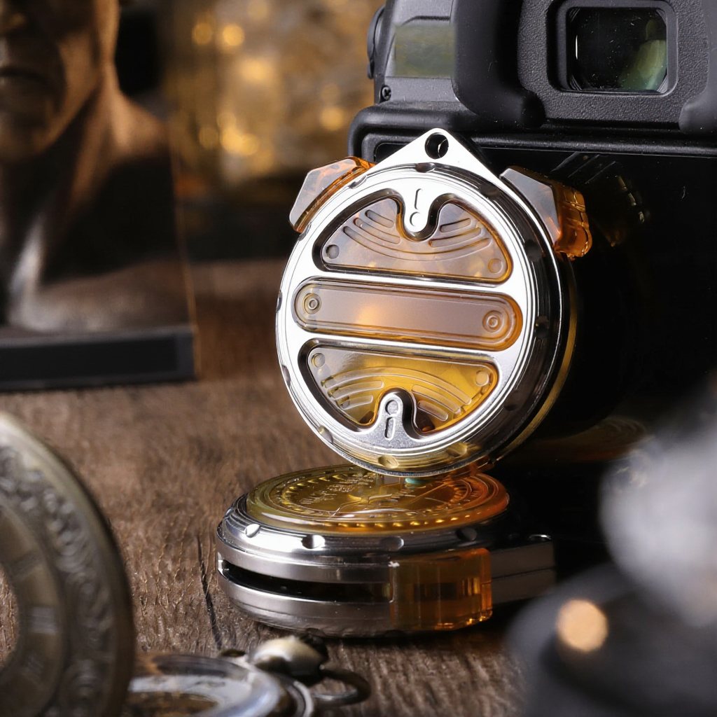 Titanium and PEI composite EDC fidget slider