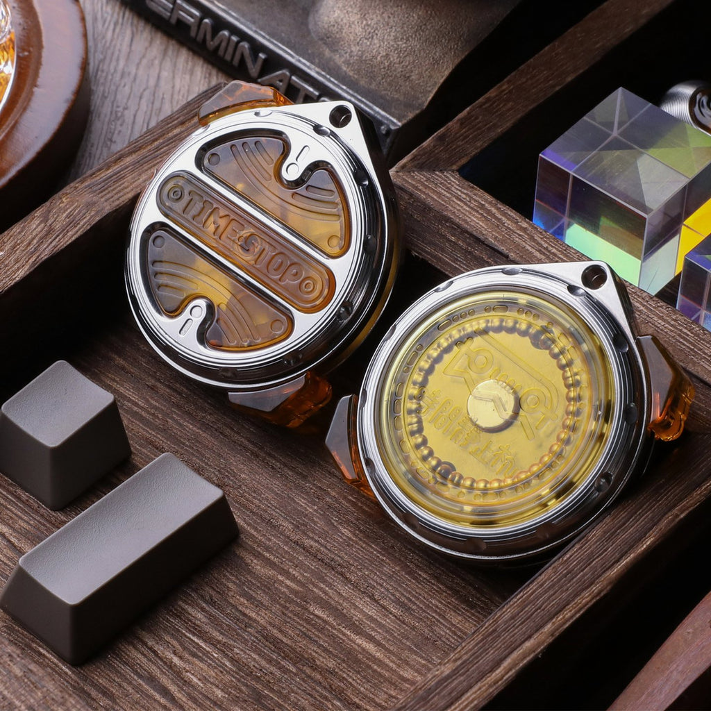 Titanium and PEI composite EDC fidget slider