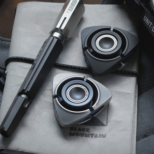 BIT-04 Tri-Blade Spinner - Titanium or Zirconium