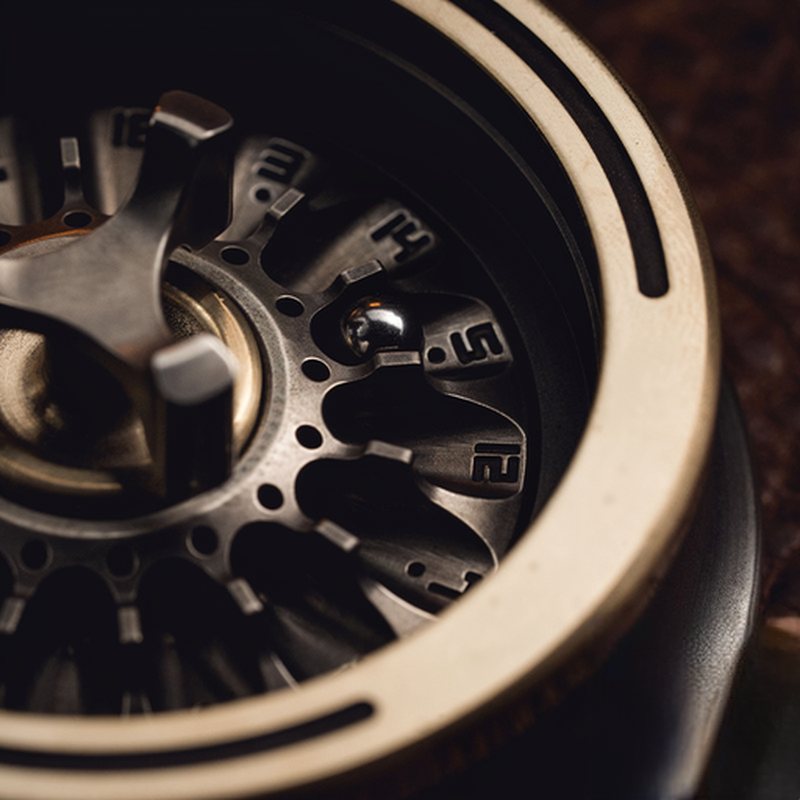 Carnival Lucky Turntable Spinner - Titanium, Brass or Zirconium