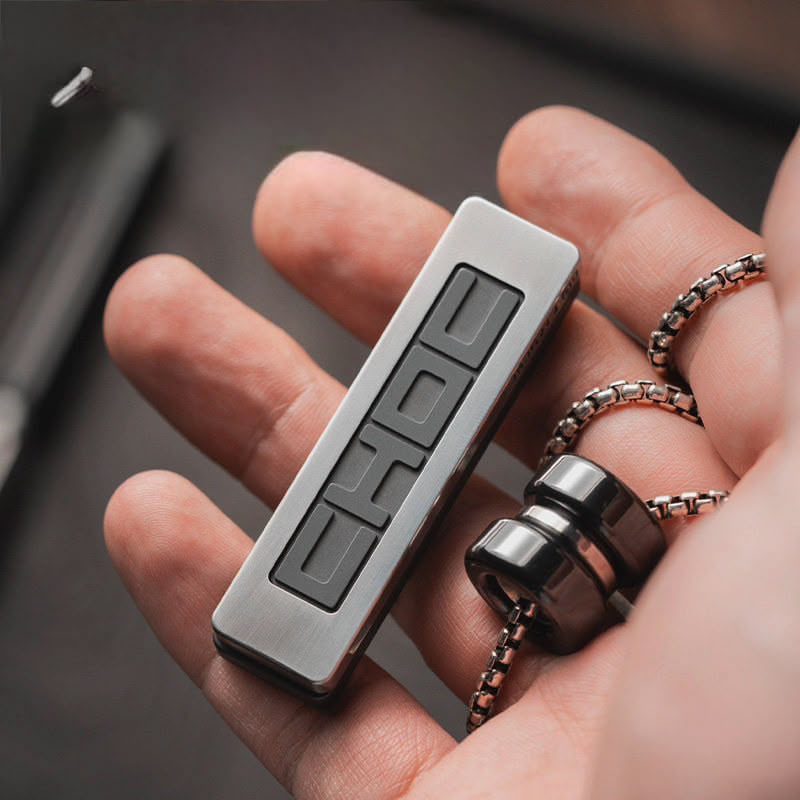 CHOC Mechanical Push Slider - Zirconium, Steel, PEEK and Brass Builds